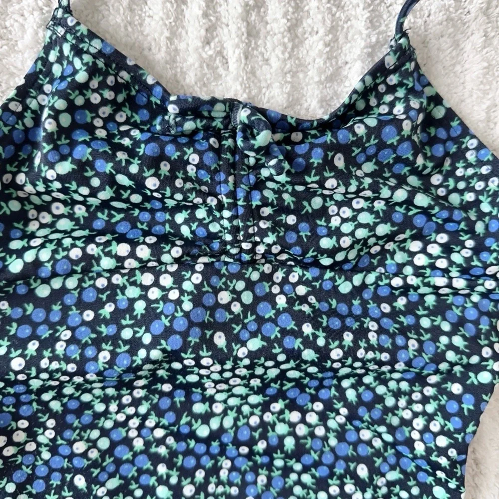 GAP Kids Navy Floral Swimsuit